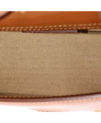 Le Bambino Top Handle Flap Bag Leather