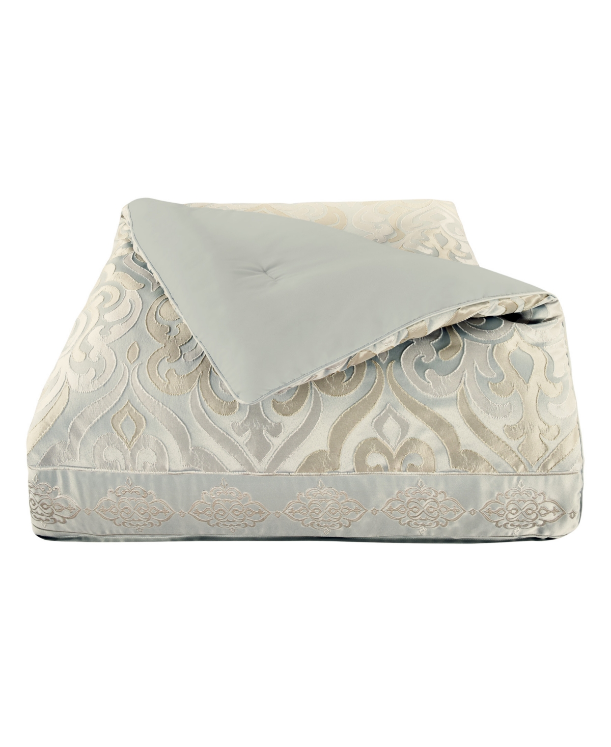 Royal Court Calmfield Damask 3-pc. Comforter Set, King/california King In White