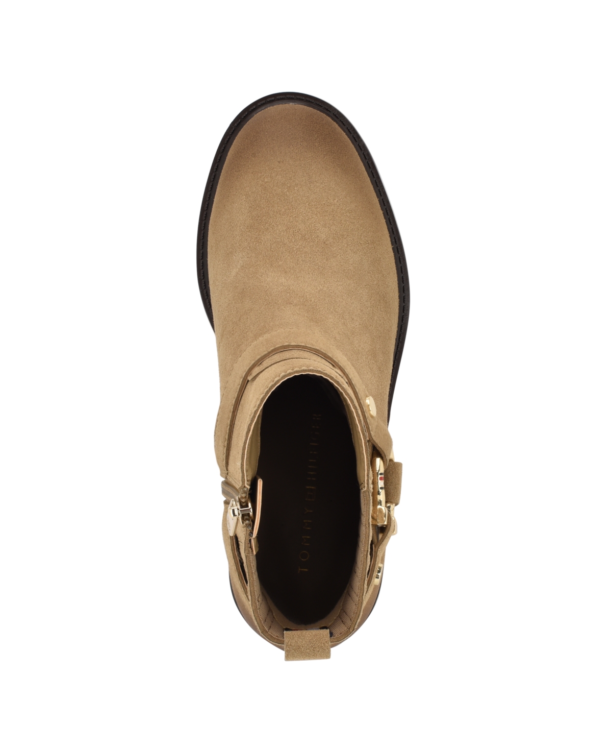 Tommy Hilfiger Varik Bootie In Brown