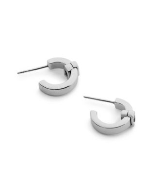 Signature C Huggie Earrings