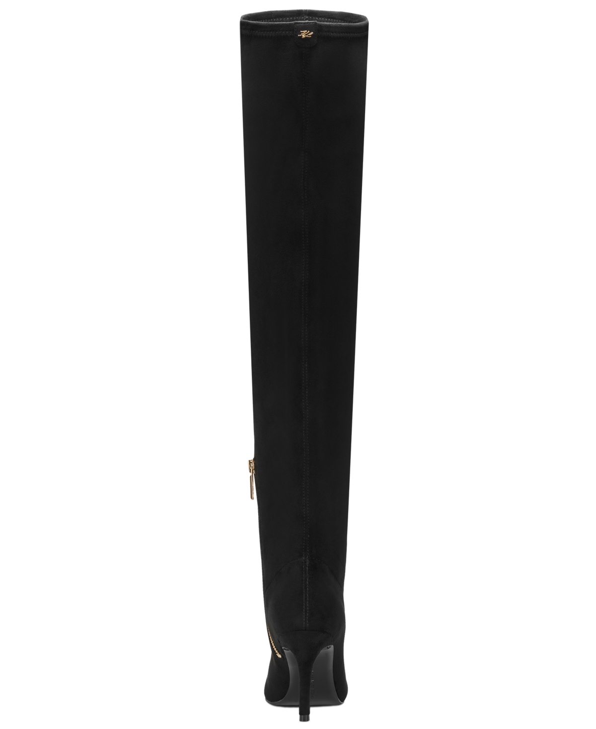 Karl Lagerfeld Rhodri Rococo Over The Knee Boot In Black