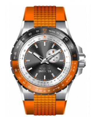 Men's 49721 Aviator Quartz VD72 Gunmetal Dial Watch