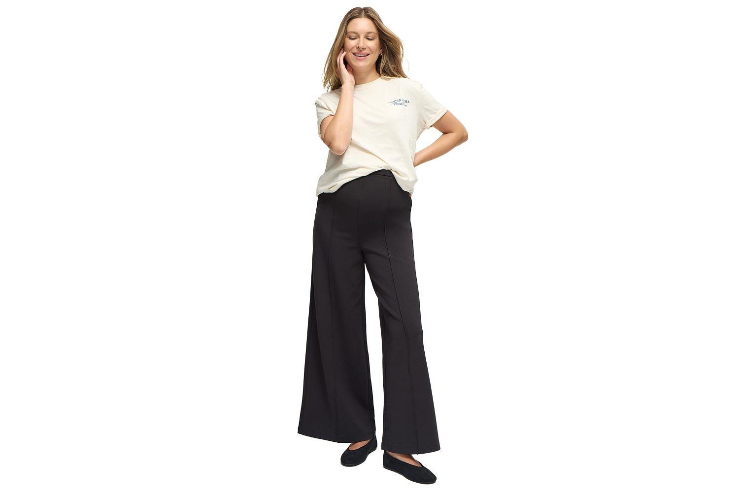 Women's Ingrid + Isabel Flare Ponte Knit Pants