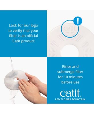 Flower Fountain w/ LED Nightlight