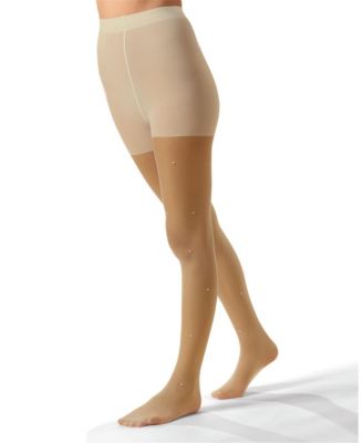 Women's Sheer All-Over Faux Pearl Trimmed Fashion Tights
