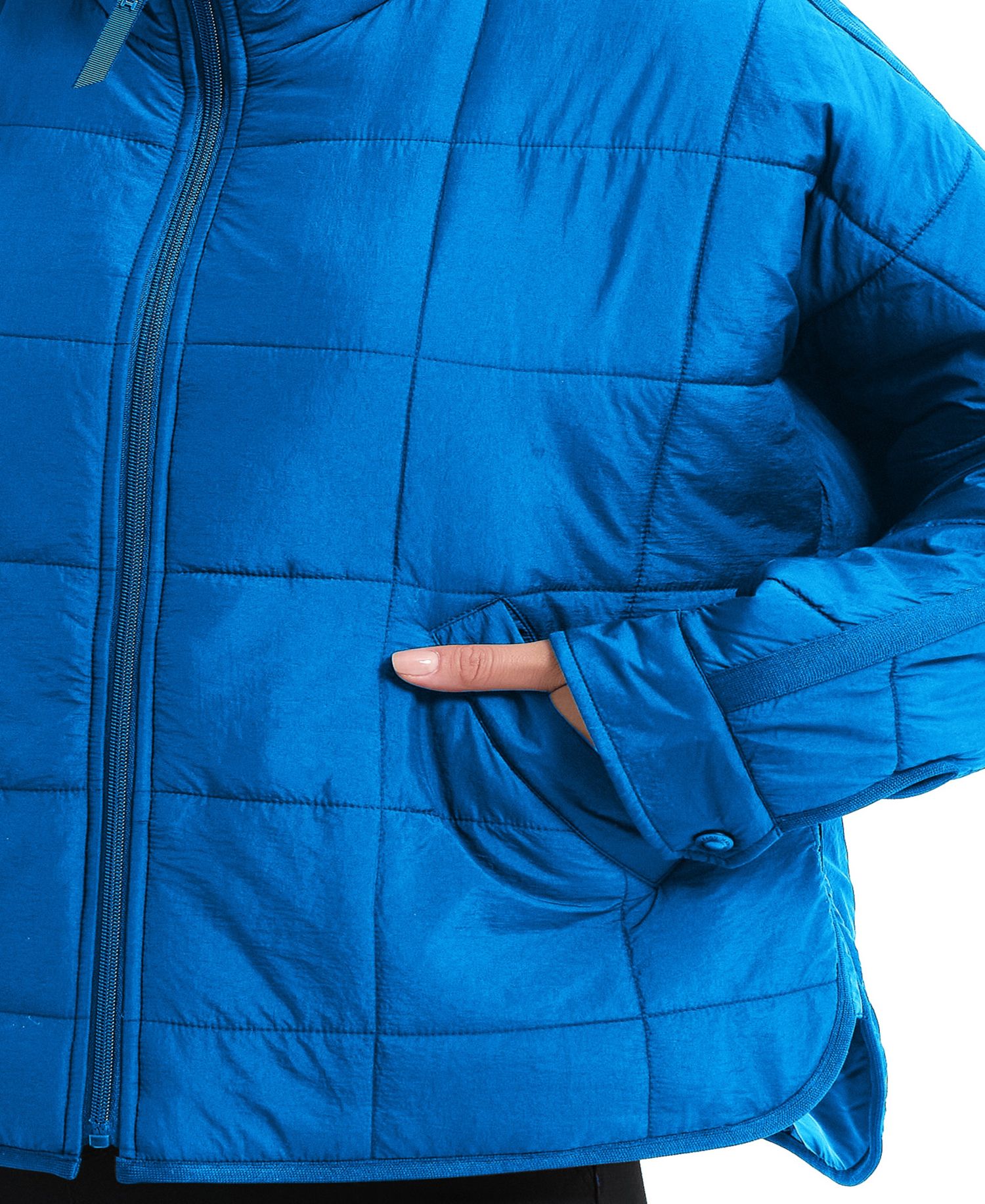 Women's Crinkle Oversized Quilted Jacket