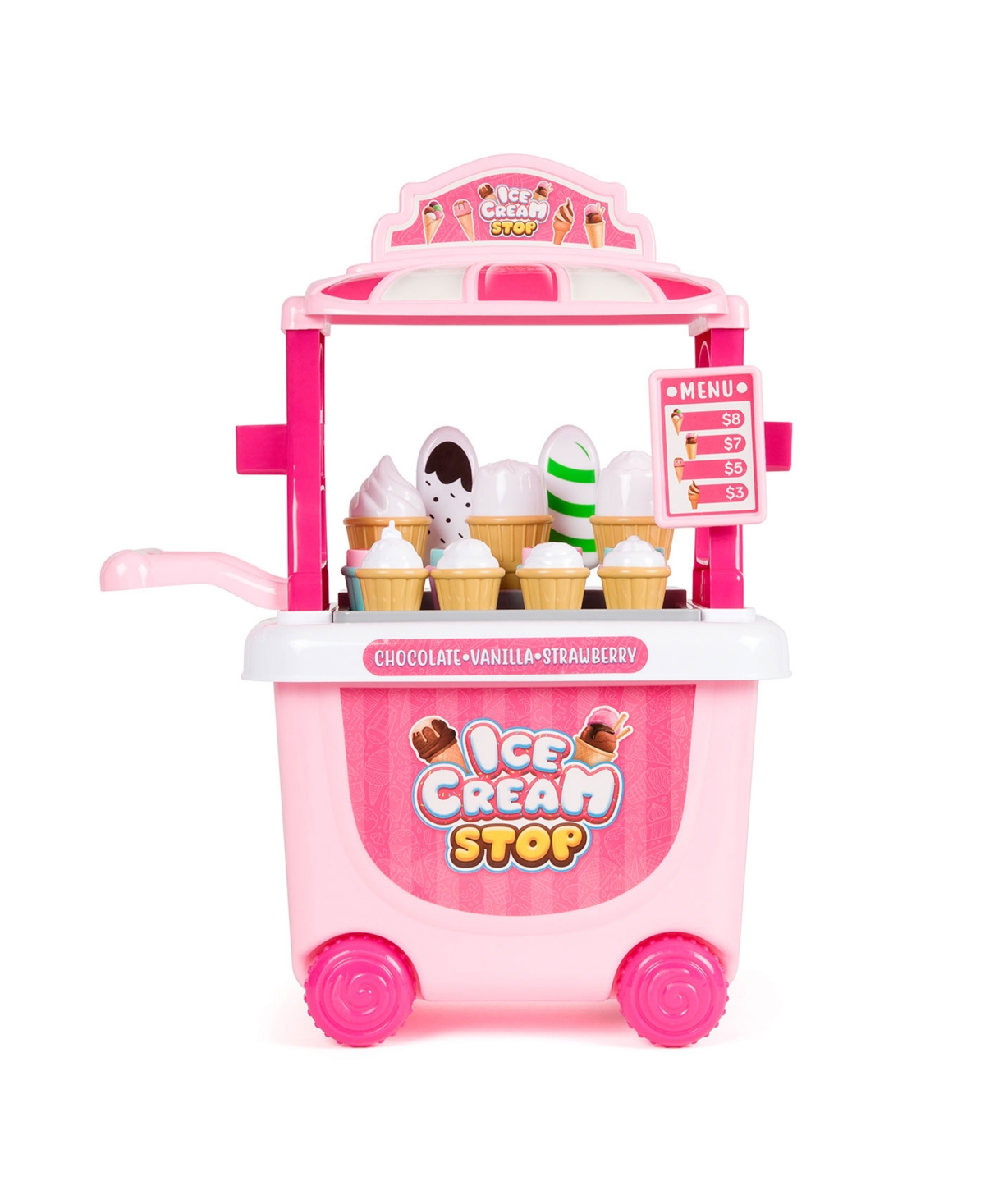 World Tech Toys Ice Cream Cart Playset In Transparent