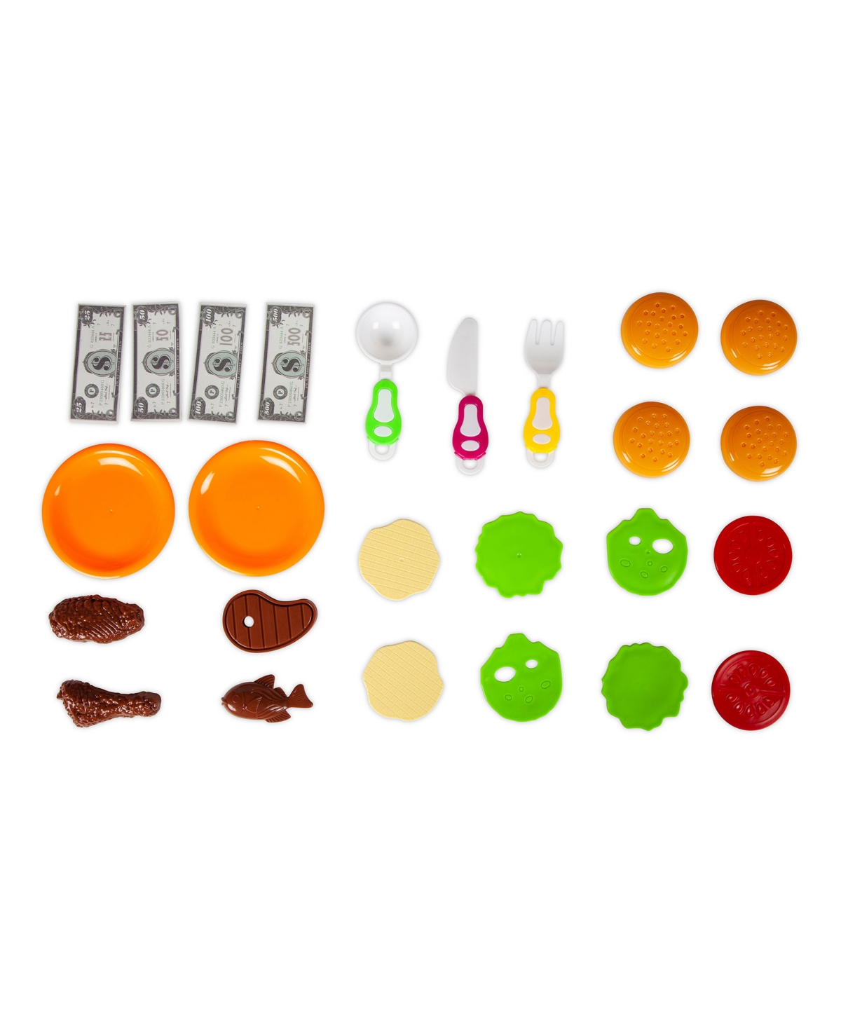 World Tech Toys Burger Cart Playset In Transparent