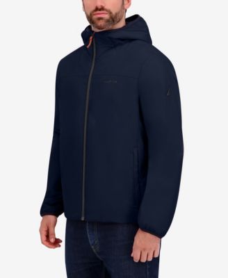 Men's Hooded Transitional Zip Front Jacket