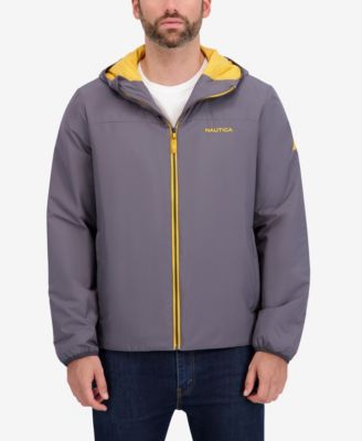 Men's Hooded Transitional Zip Front Jacket