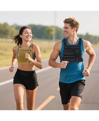 Tactical Chest Pack Running Bag: Lightweight Water-Resistant Outdoor Sports Vest for Hiking EDC - Men & Women