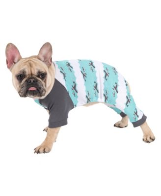 Dog Cotton Animal Print Pajamas