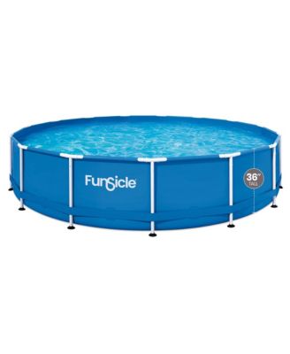 15' x 36" Outdoor Activity Round Frame Above Ground Swimming Pool Set