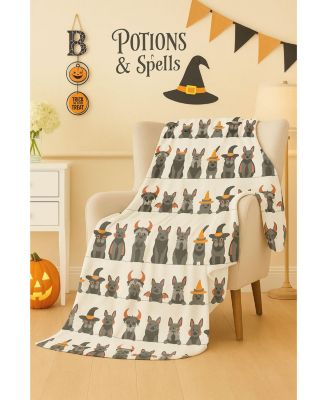 Halloween Spooky Pets Ultra Soft & Plush Oversized Accent Throw Blanket - 50 in. W x 70 in. L