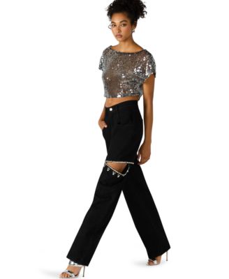 Women's Ayla Relaxed Fit High Rise Ankle Jeans