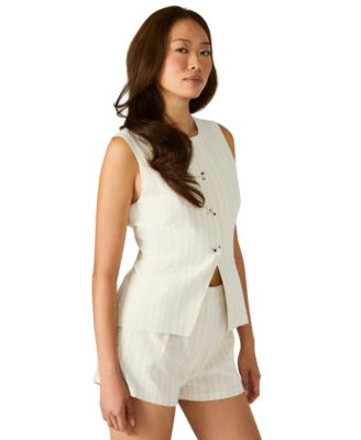 Women's Wesley Short-Sleeve Button Front Top