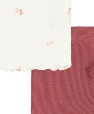 Girls' 4-6X Long-Sleeve Jacket, Top and Pants, 3-Piece Set