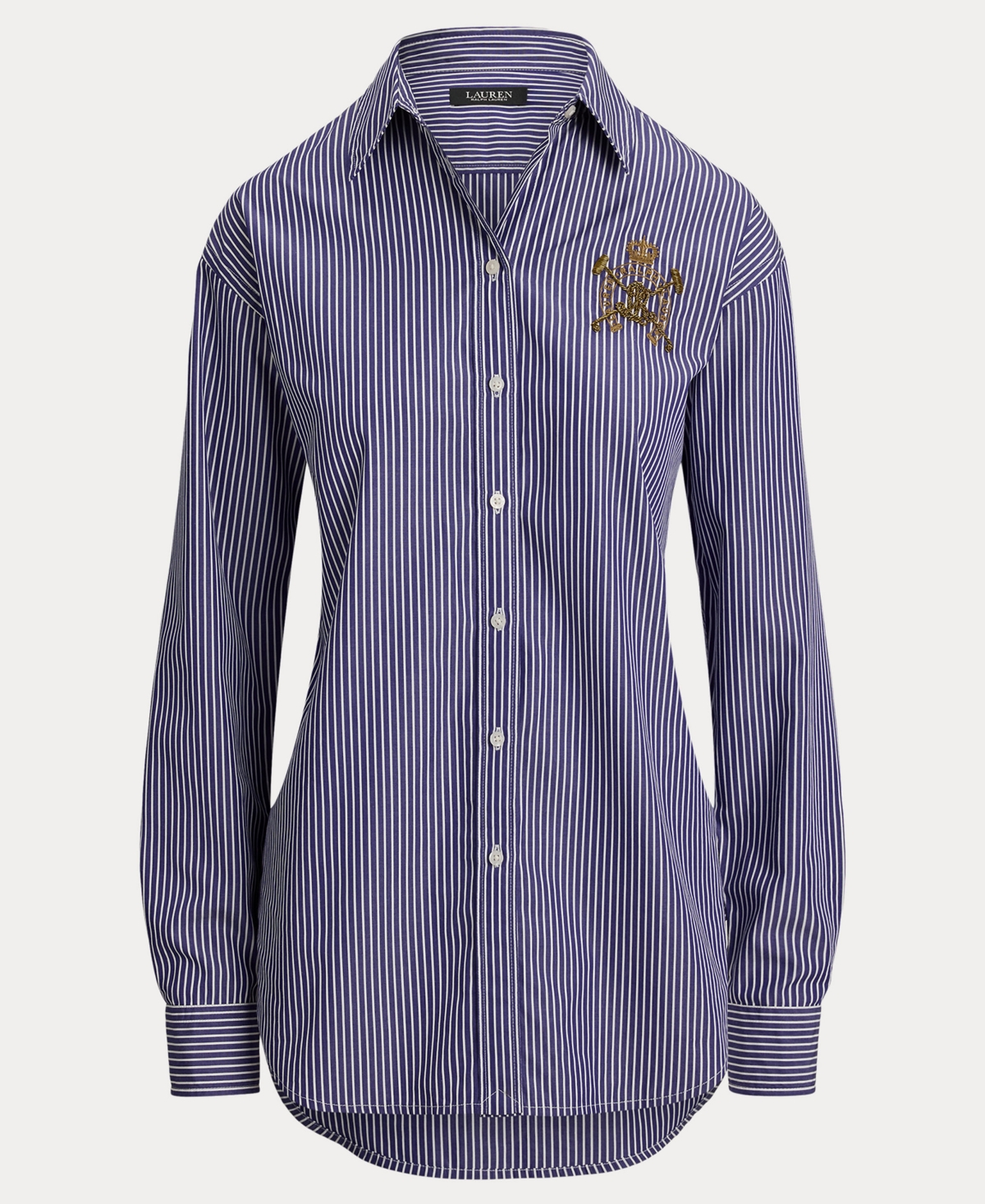 Lauren Ralph Women's Striped Shirt