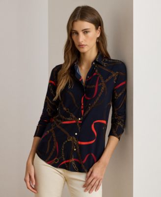 Lauren Ralph Lauren - Women's Belting Print Shirt