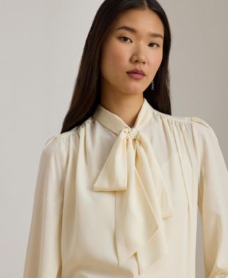 Women's Tie-Neck Top