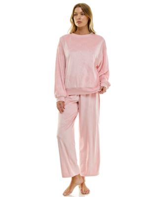 Women's Long-Sleeve Crew Neck and Pant Set