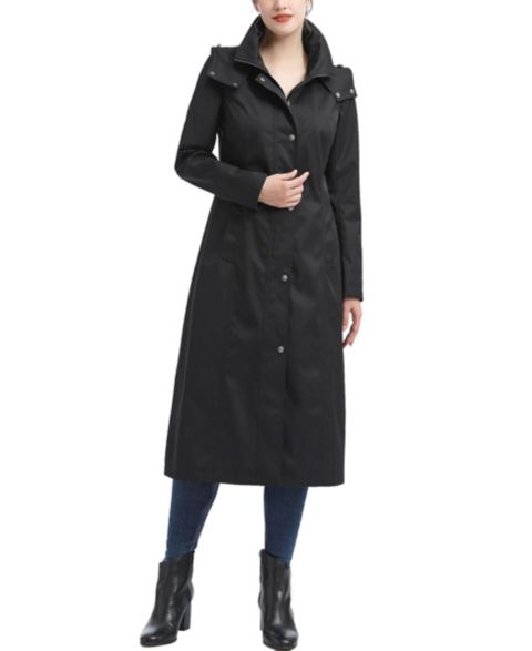 Женские куртки kimi + kai Women's kimi + kai Water-Resistant Hooded Long Coat