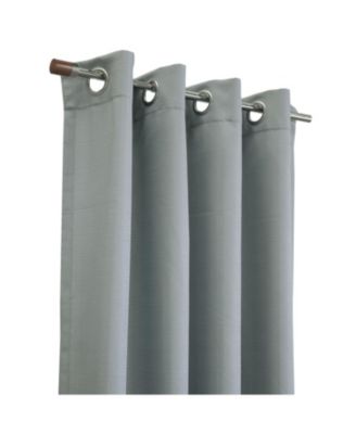 100% Polyester Jamie Light Filtering Machine washable Grommet Curtain Panel