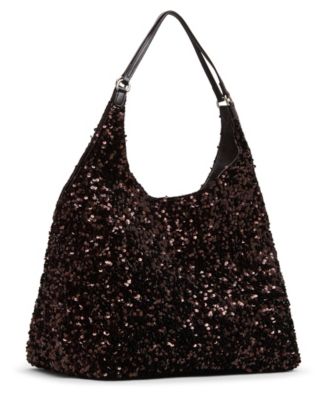 Ashanti Reversible Sequin Hobo Bag