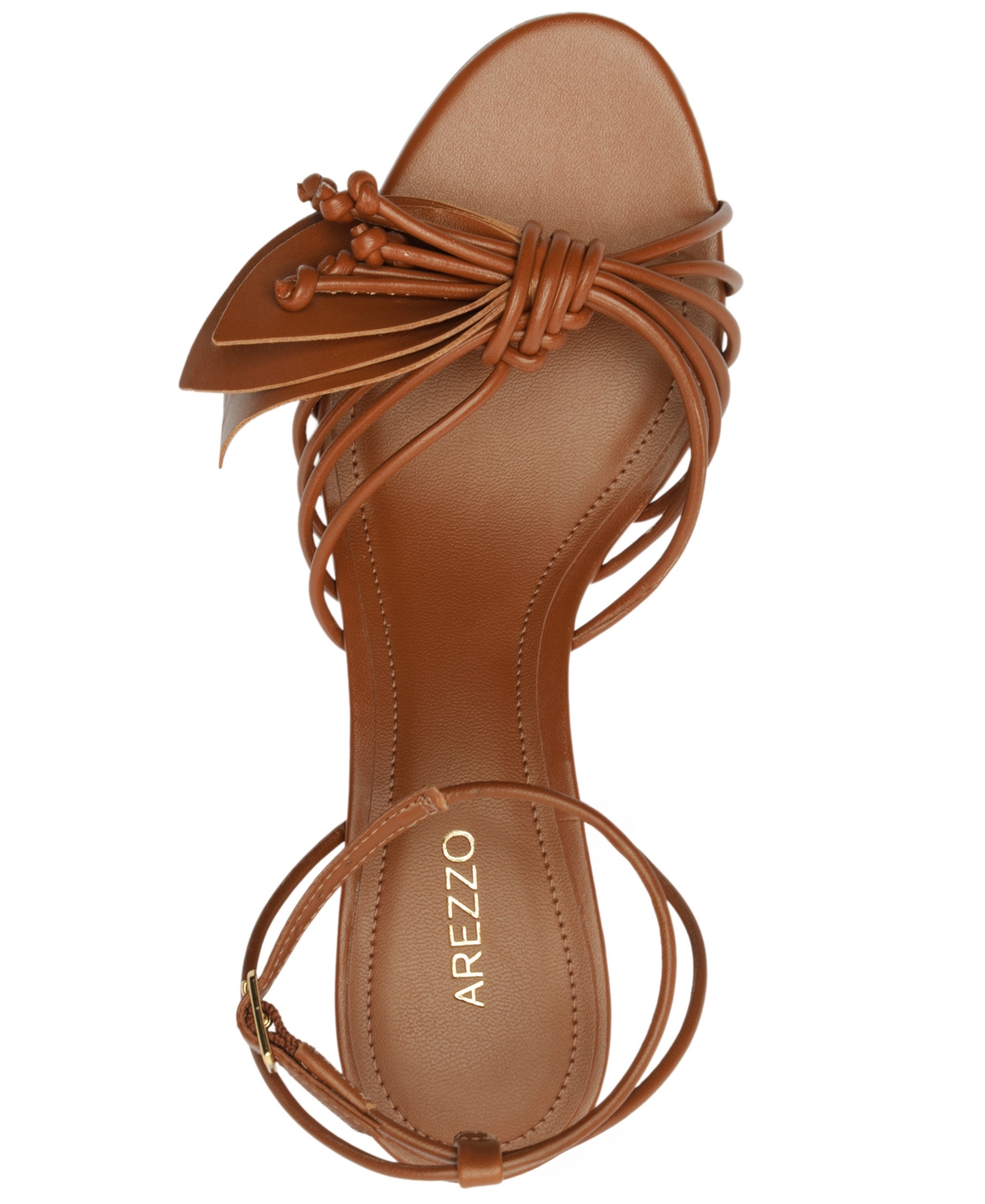 Arezzo Women's Viola Mid Block Sandal In Brown