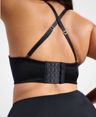 Women's Support Smooth Satin Multiway Straps Foam Bustier