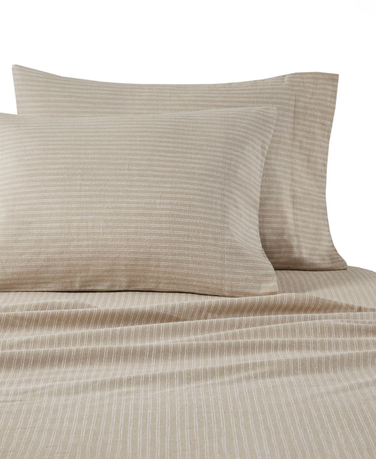 Madison Park Novelty Printed Cotton Flannel 4-pc. Sheet Set, King In Brown