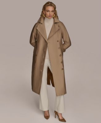 Women's Classic Long Double Breasted Coat