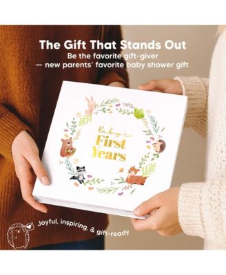 Baby Muse Memory Book Keepsake for Girl, Boy, First 5 Year Journal Milestone Book, 100 Beautiful Pages