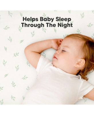 Soothe Waterproof Pack N Play Sheets for Girls, Boys, 2pk 38x26 Cotton Mini Crib Sheets Fitted, Soft, Breathable