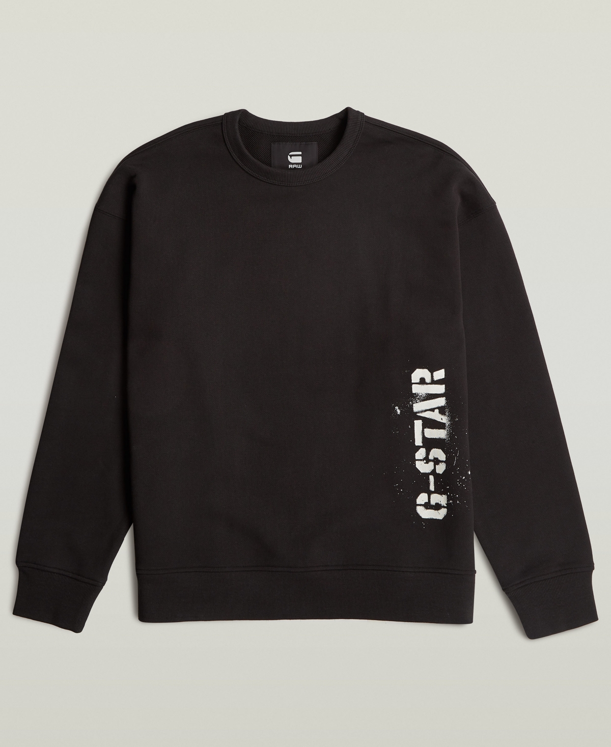 G-Star Raw Men's Sprayed 89 Loose Relaxed-Fit Sweatshirt