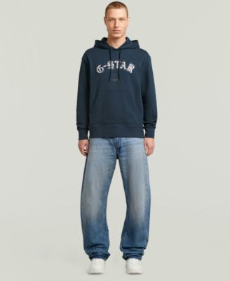 Men's Embroidered Logo Graphic Hoodie