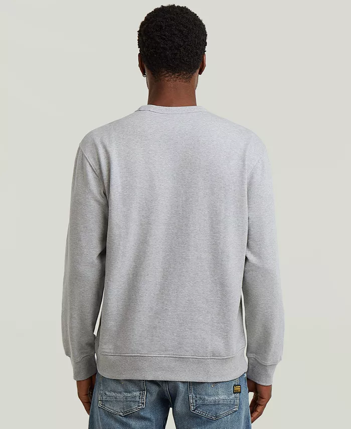 Long-Sleeve Relaxed-Fit Logo Sweatshirt - thumbnail 8
