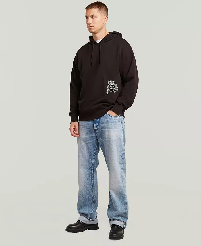 Men's Loose-Fit Hooded Sweatshirt - thumbnail 3