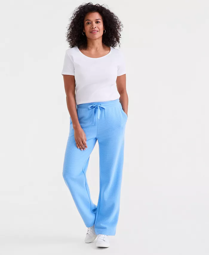 Women's Textured Sweatpants