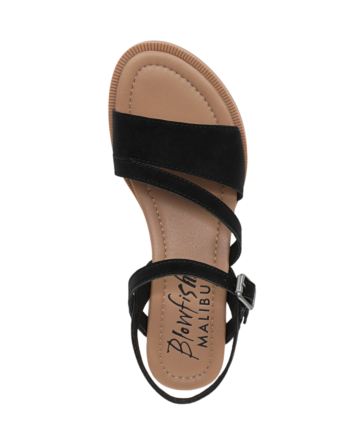 Blowfish Malibu Women's Arrow Strappy Flat Sandals In Black
