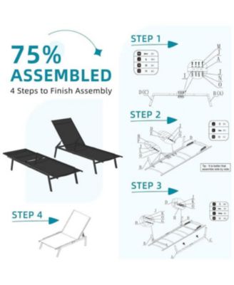 Patio Lounge Chairs, Outdoor Chaise Lounge