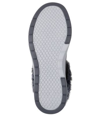 Women's Slip-ins BOBS Skip Cute Wave - Fur Fancies Casual Booties from Finish Line