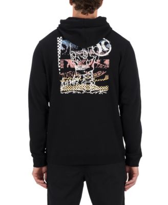 Men's Crusty Printed Graphic Pull-On Hoodie