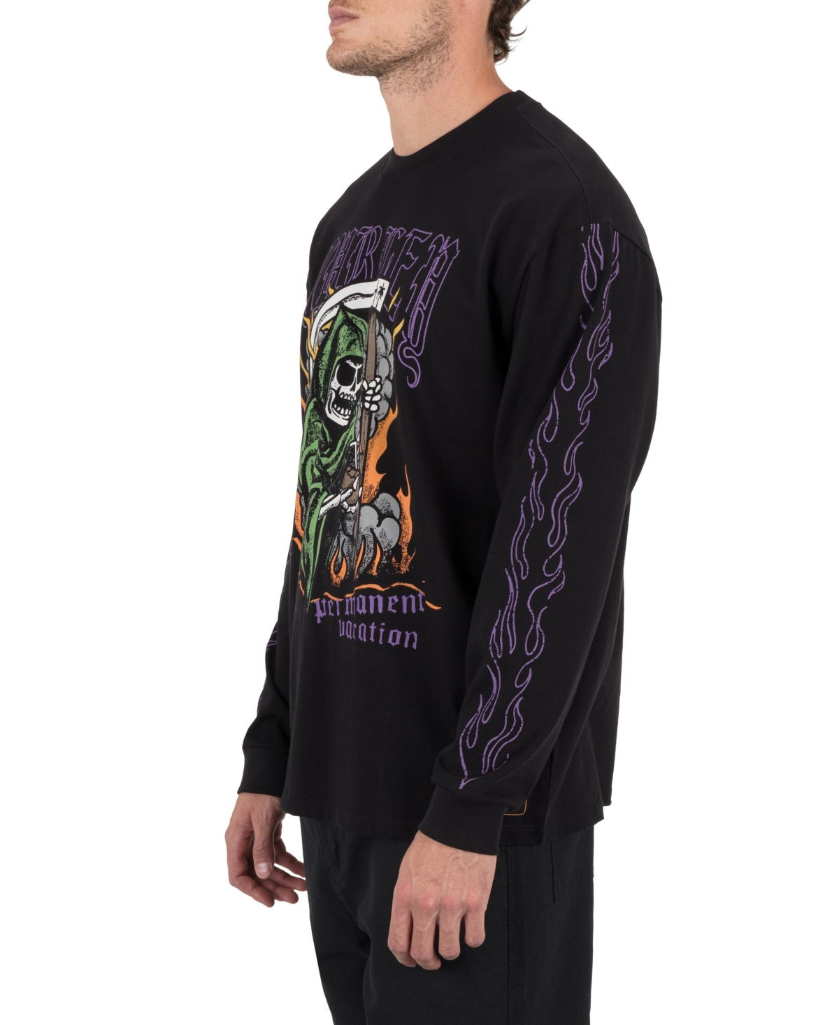 Hurley Men's Reaping Long-Sleeve T-Shirt