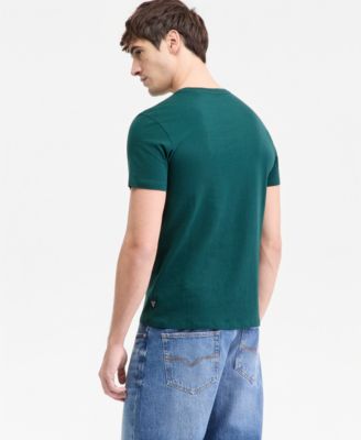 Men's Painted Triangle Logo Graphic T-Shirt