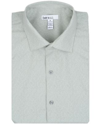 Men's Slim-Fit Vine Print Dress Shirt, Created for Macy's