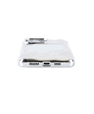 Silver Mirror iPhone 15 Pro Max Case