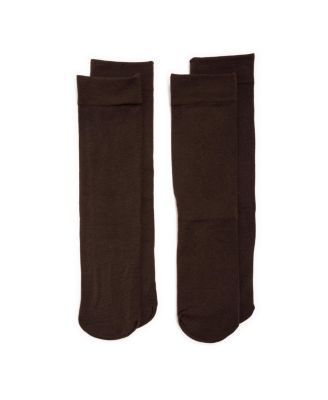 Women's 2 Pack Fleece Lined Knee High Socks
