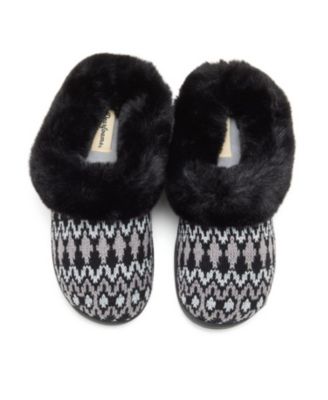 Women's Hannah Festive Knit Clog House Shoe Slipper