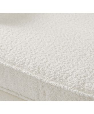 Caden 28.5" Modern Boucle Wingback Armchair With Solid Wood Legs